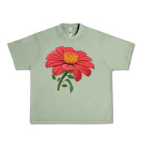 Oil Green del sol sunflower Urban Heavy Tee - LillyAllenDesigns