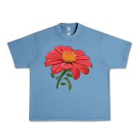Pebble Blue del sol sunflower Urban Heavy Tee - LillyAllenDesigns