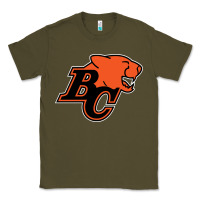 Army Green BC Lions Classic Tee - linhVisuals