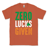 Copper zero lucks given funny st patricks day joke quote lucky shamrock irela Classic Tee - linhVisuals