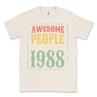 Natural vintage 1988 awesome people are born in 1988 31st birthday gift for me Classic Tee - linhVisuals