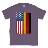 Lavender united states with germany flag mix us and german country flags Classic Tee - linhVisuals