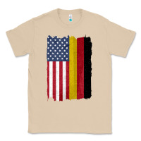 United States With Germany Flag Mix Us And German Country Flags Classic Tee | Teevron