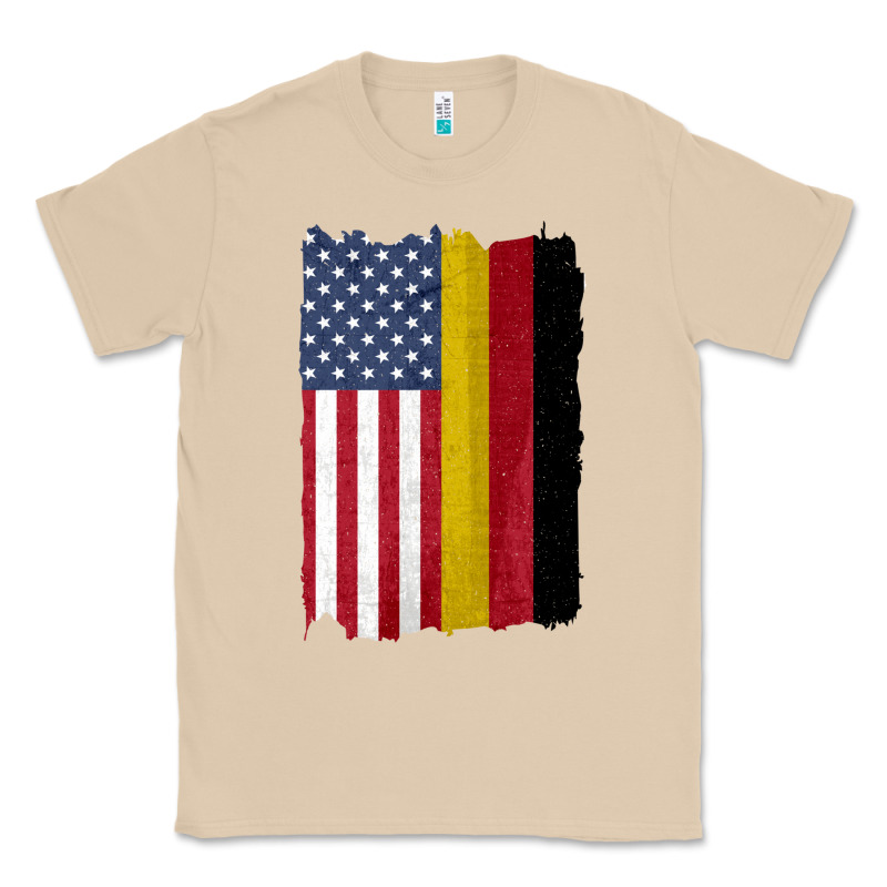 United States With Germany Flag Mix Us And German Country Flags Classic Tee by linhVisuals | Teevron