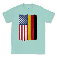 Seafoam united states with germany flag mix us and german country flags Classic Tee - linhVisuals