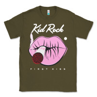Army Green kid rock first kiss tshirt Classic Tee - linhVisuals