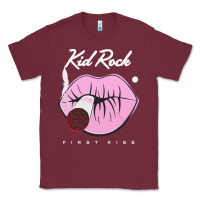 Burgundy kid rock first kiss tshirt Classic Tee - linhVisuals