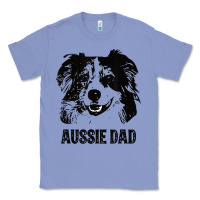 Colony Blue mens aussie dad   australian shepherd dog dad t shirt Classic Tee - linhVisuals