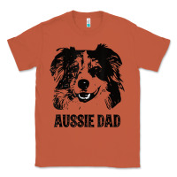 Copper mens aussie dad   australian shepherd dog dad t shirt Classic Tee - linhVisuals