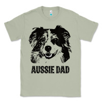 Matcha mens aussie dad   australian shepherd dog dad t shirt Classic Tee - linhVisuals