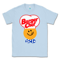 Dusty Blue burger chef Classic Tee - linhVisuals