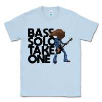 Dusty Blue cliff burton bass solo Classic Tee - linhVisuals