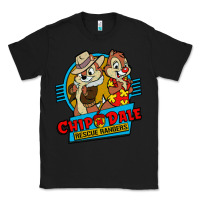 Black chip and dale anime character Classic Tee - linhVisuals