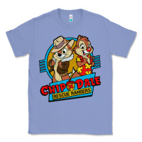 Colony Blue chip and dale anime character Classic Tee - linhVisuals