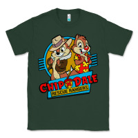 Sports Green chip and dale anime character Classic Tee - linhVisuals