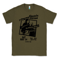 Army Green electric circus new york lady violentina st.marks place Classic Tee - linhVisuals