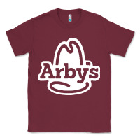 Burgundy fastfood restauran Classic Tee - linhVisuals