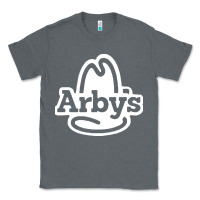 Charcoal Heather fastfood restauran Classic Tee - linhVisuals