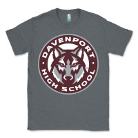 Charcoal Heather davenport high school, davenport Classic Tee - linhVisuals