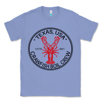 Colony Blue texas crawfish boil crew Classic Tee - linhVisuals