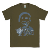 Army Green rocky Classic Tee - linhVisuals