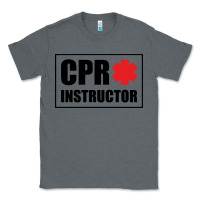Charcoal Heather cpr instructor Classic Tee - linhVisuals