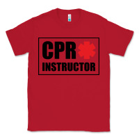 Red cpr instructor Classic Tee - linhVisuals