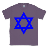 Lavender star of david Classic Tee - linhVisuals