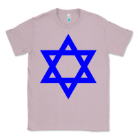 Lilac star of david Classic Tee - linhVisuals