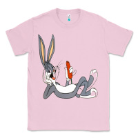 Bubblegum Pink funny rabbit 3 Classic Tee - linhVisuals