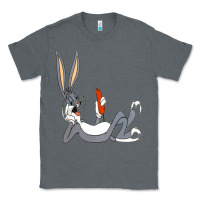 Charcoal Heather funny rabbit 3 Classic Tee - linhVisuals