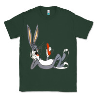 Sports Green funny rabbit 3 Classic Tee - linhVisuals