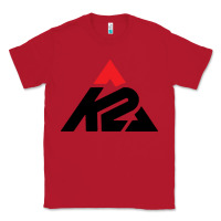Red k2 ski snowboarding Classic Tee - linhVisuals