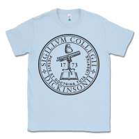 Dusty Blue dickinson, college Classic Tee - linhVisuals