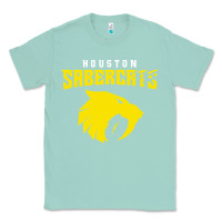 Seafoam houston sabercats Classic Tee - linhVisuals