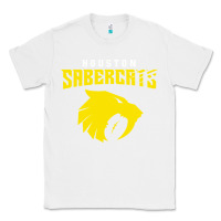 White houston sabercats Classic Tee - linhVisuals
