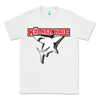 White kölner haie Classic Tee - linhVisuals
