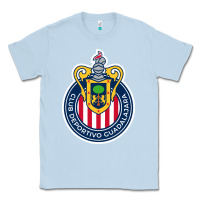 Dusty Blue guadalajara Femenil Classic Tee - linhVisuals