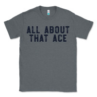 Charcoal Heather all about that ace funny volleyball t shirt team serve gift Classic Tee - linhVisuals
