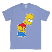 Colony Blue TRIPY BART SIMPSONS Classic Tee - linhVisuals