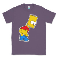 Lavender TRIPY BART SIMPSONS Classic Tee - linhVisuals