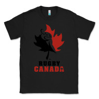 Black canada rugby Classic Tee - linhVisuals