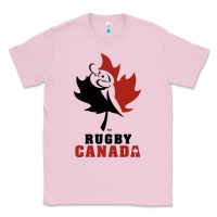 Bubblegum Pink canada rugby Classic Tee - linhVisuals