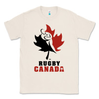 Natural canada rugby Classic Tee - linhVisuals