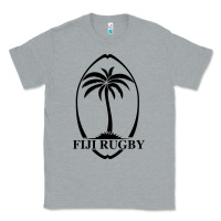 Heather Grey fiji national rugby Classic Tee - linhVisuals