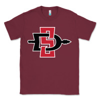 Burgundy san diego state aztecs Classic Tee - linhVisuals