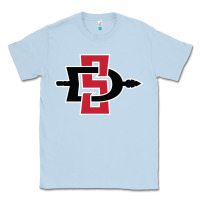 Dusty Blue san diego state aztecs Classic Tee - linhVisuals