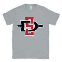 Heather Grey san diego state aztecs Classic Tee - linhVisuals