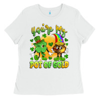 White you're my pot of gold Ladies Tee - Artiststas