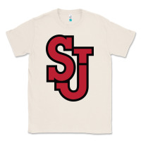 Natural st. john's red storm Classic Tee - linhVisuals